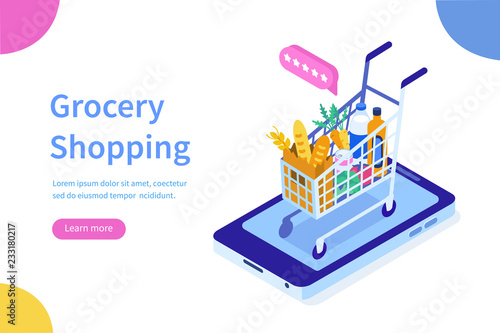grocery cart