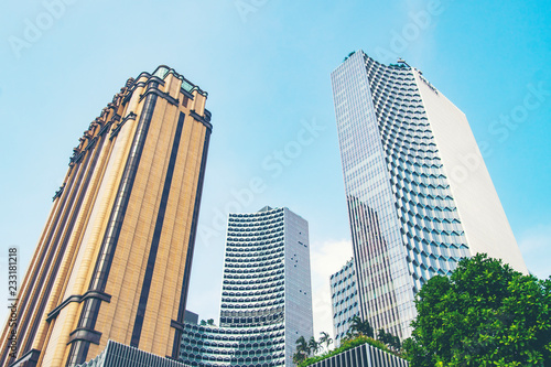 modern building in Singapore city