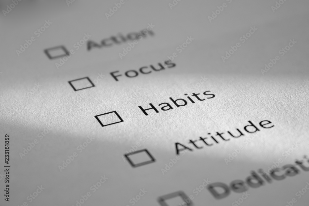 Checklist for success