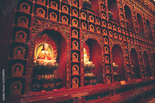 Walls in Hindu temples