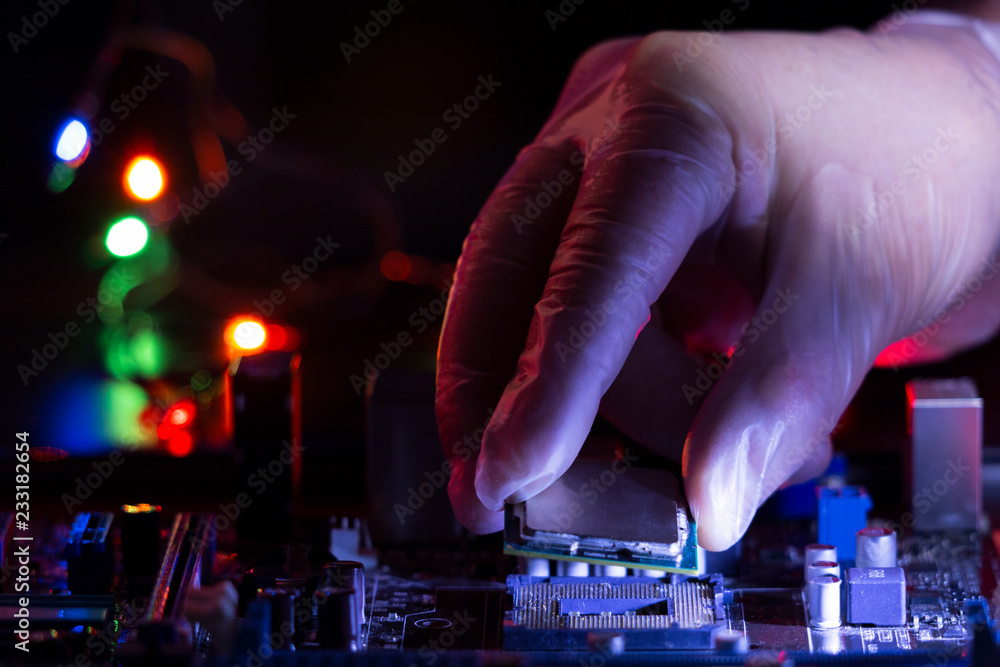 Artificial intelligence concep Artificial intelligence concep