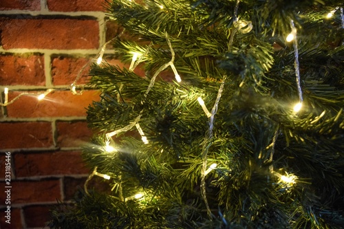 christmas tree with decorations