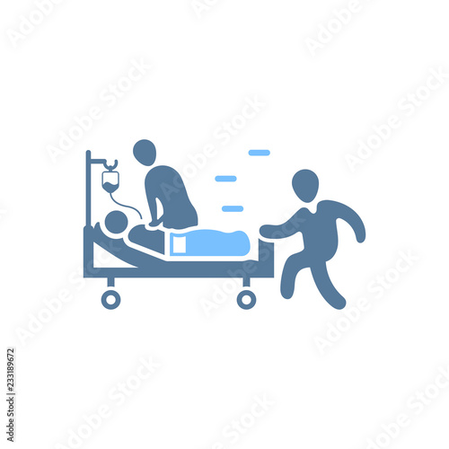 Emergency Patient Icon
