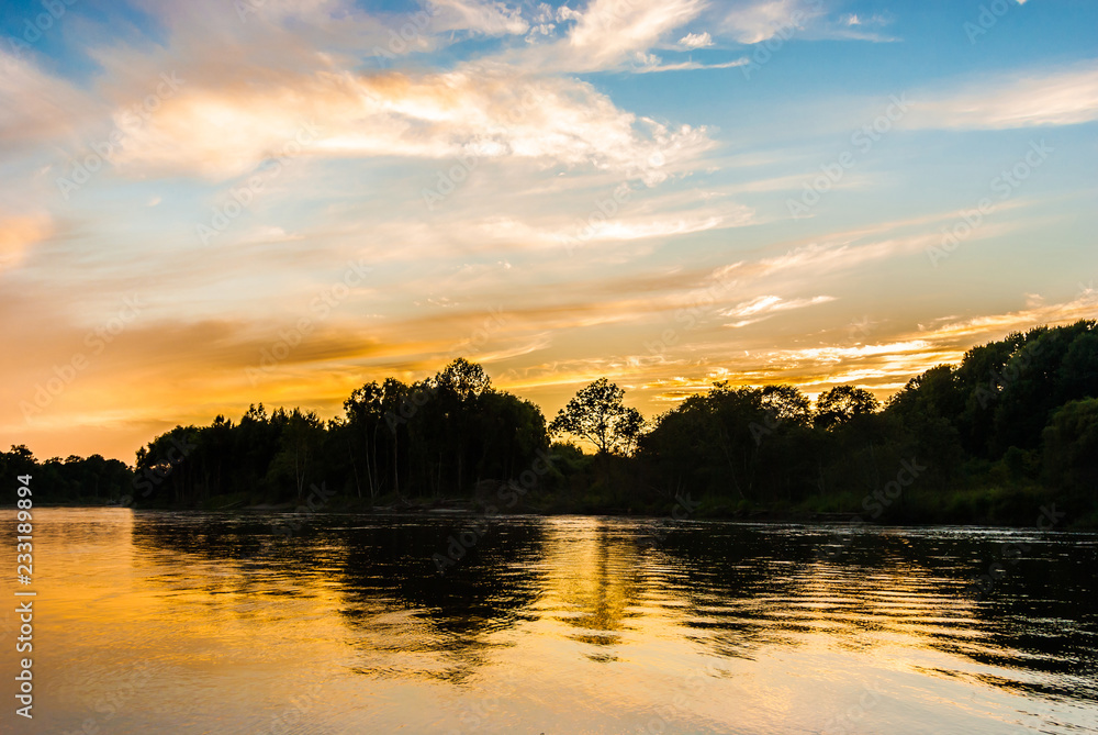 Fototapeta premium River in the far East