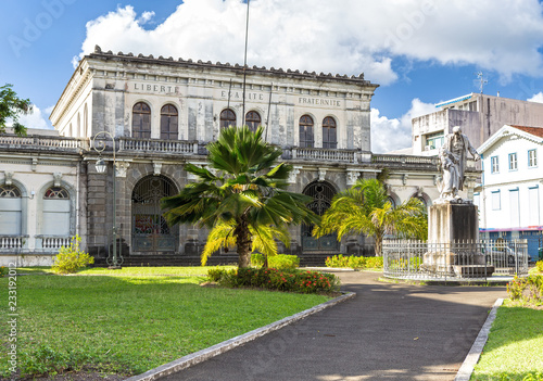 Courthouse, Palais de justice. Martinique, Fort-de-France photo
