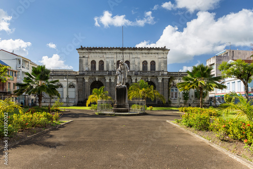 Courthouse, Palais de justice. Martinique, Fort-de-France