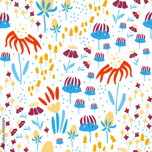 7488487 Seamless pattern with floral
