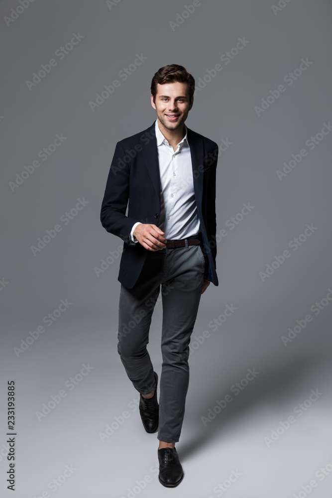 Full length portrait of a happy young businessman Full length portrait of a happy young businessman