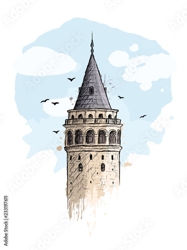 Tower of the galata (ID: 233197611)