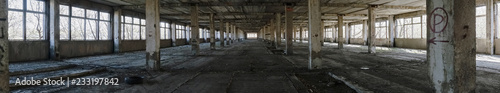 Fototapeta Naklejka Na Ścianę i Meble -  Abandoned factory panorama