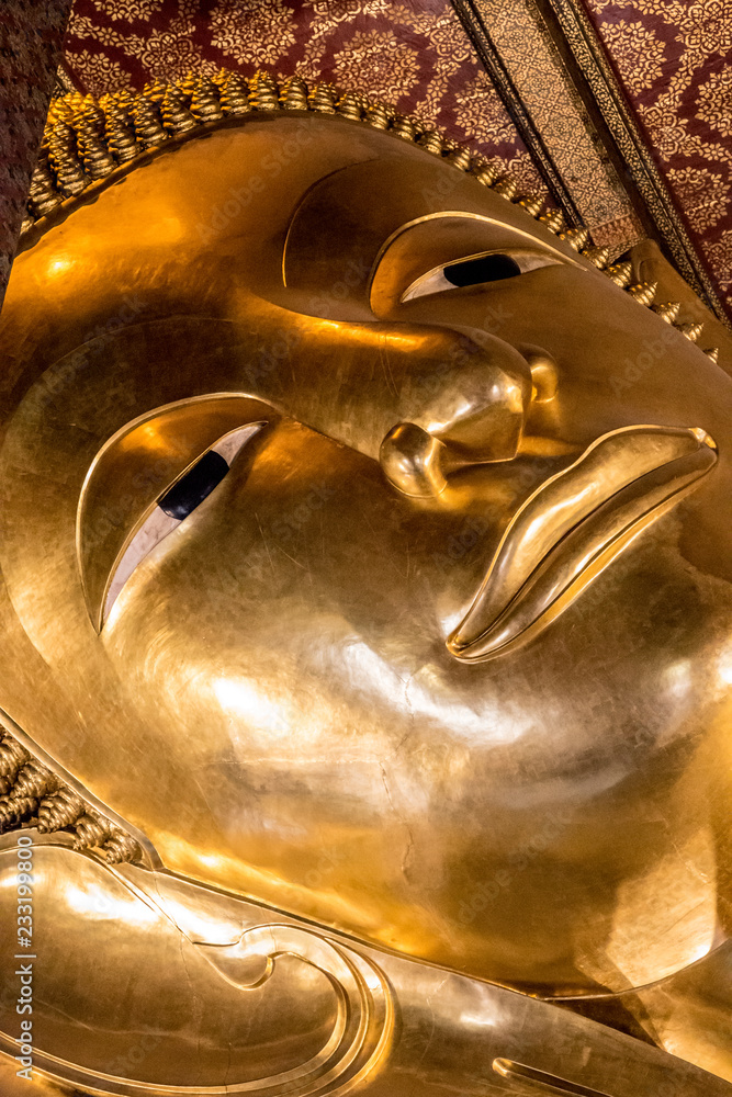 Big Buddha Bangkok Thailand Statue Kopf