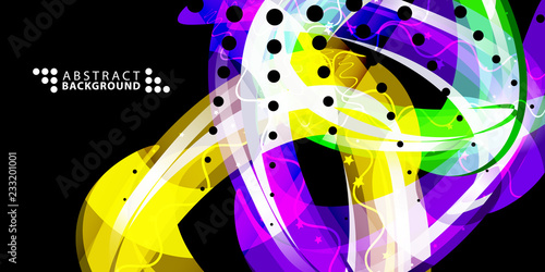 Geometric colorful abstract background