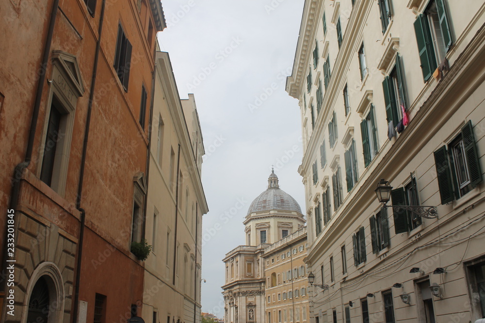 Fototapeta premium Perspectiva urbana de Santa Maria Maior