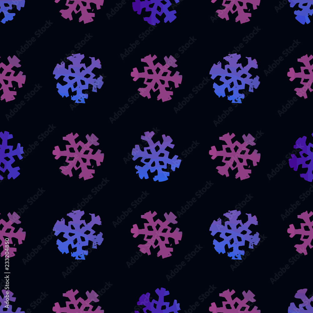 Seamless pattern with snowflakes Seamless pattern with snowflakes