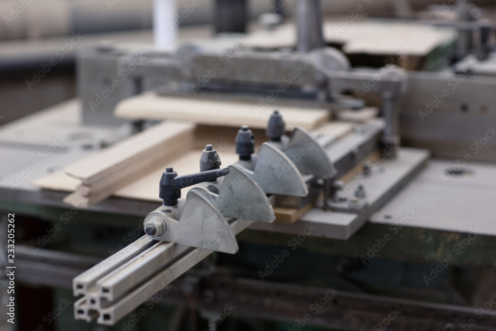 woodworking machinery in a wooden door factory woodworking machinery in a wooden door factory