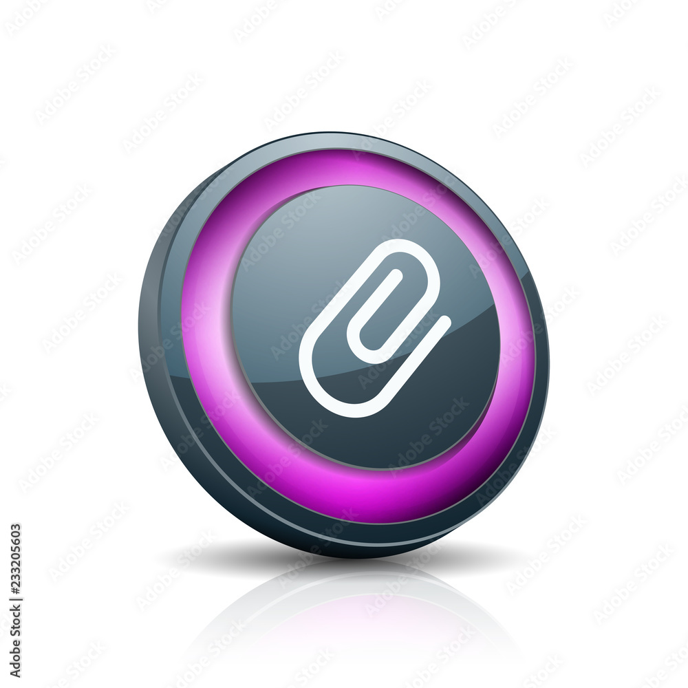 Paperclip button Paperclip button