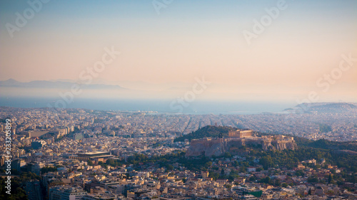 Athens From Mount Lycabettus