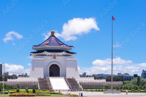 Perfect Uprightness at National Chiang Kai-shek Memorial (Hall Freedom Square) Taipei, Taiwan