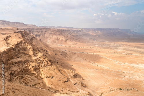 Masada in Israel and the judean desert