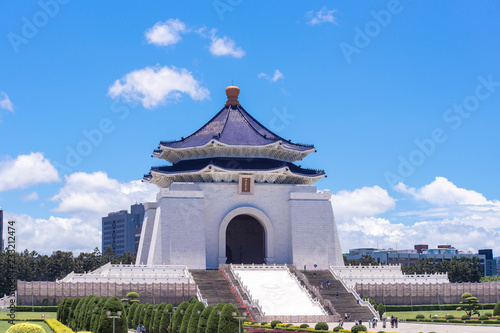 Perfect Uprightness at National Chiang Kai-shek Memorial (Hall Freedom Square) Taipei, Taiwan