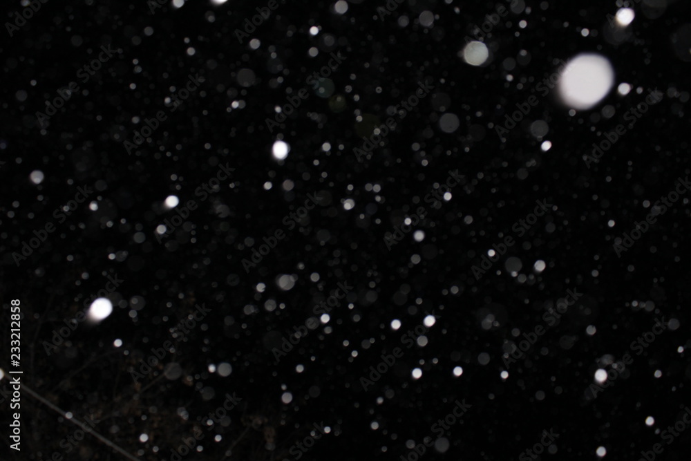 night snow storm night snow storm