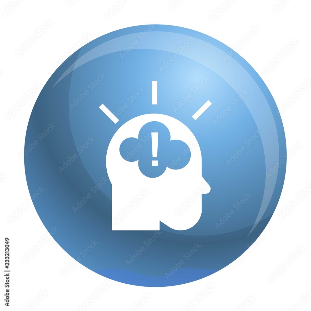 Idea brainstorming icon. Simple illustration of idea brainstorming vector icon for web design isolated on white background Idea brainstorming icon. Simple illustration of idea brainstorming vector icon for web design isolated on white background