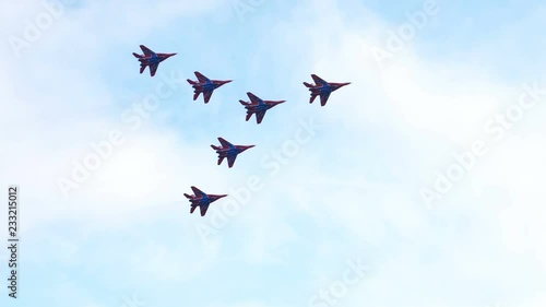 aviation group of Military-air forces photo