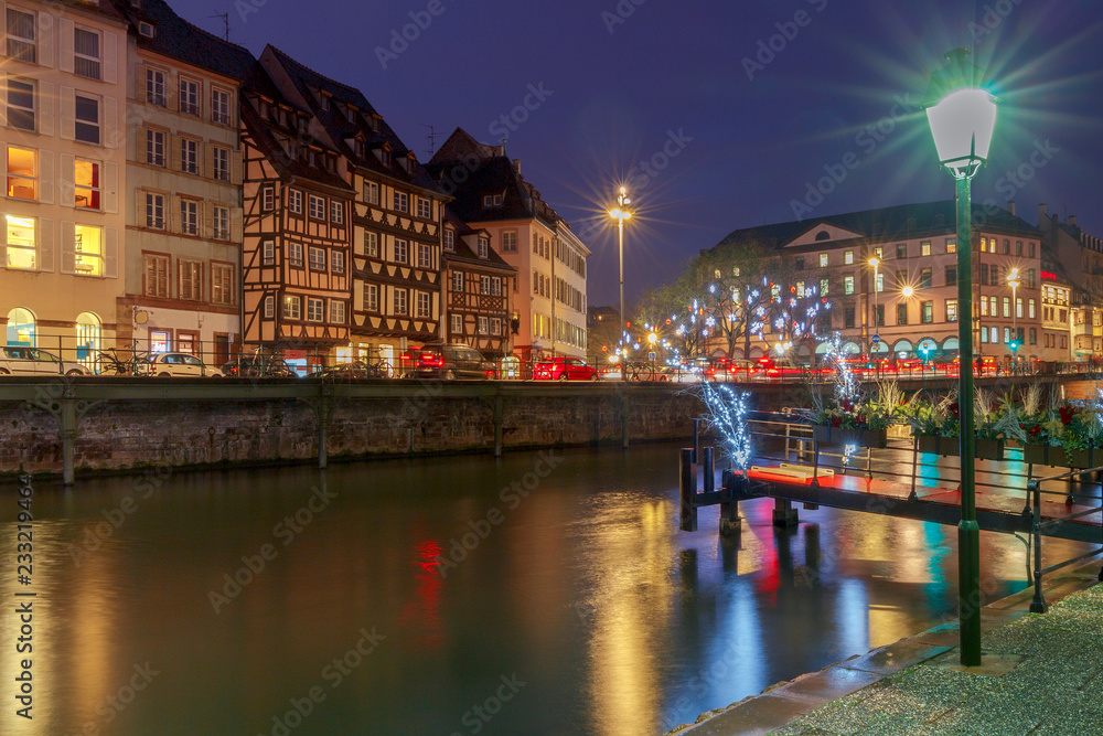 Strasbourg. Quay St. Thomas.