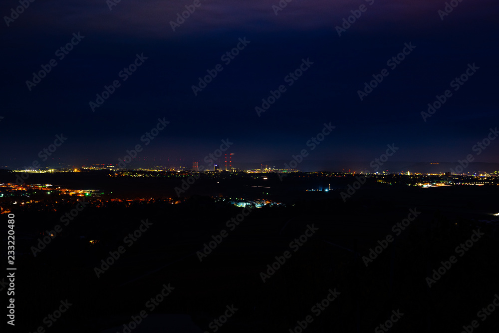 Stadt bei Nacht Stadt bei Nacht