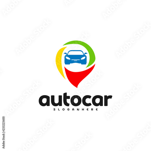 Car Point Logo Template Designs. Auto car logo point