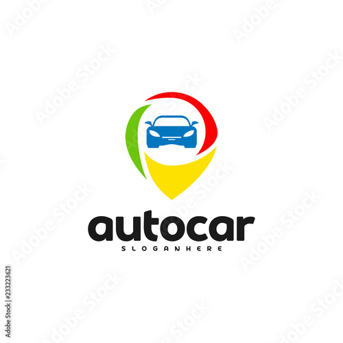 Car Point Logo Template Designs. Auto car logo point