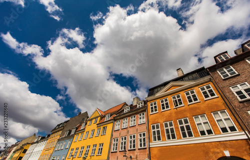 Nyhavn harbor in Copenhagen...