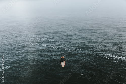 Surfer in Ocean photo