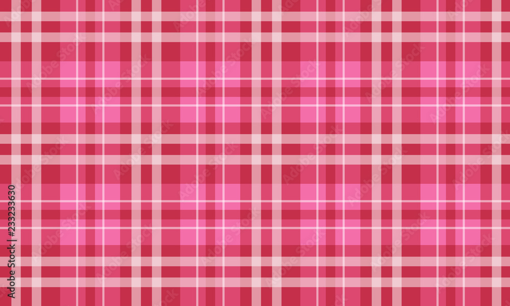 Pink Valentine's Day Plaid Pink Valentine's Day Plaid