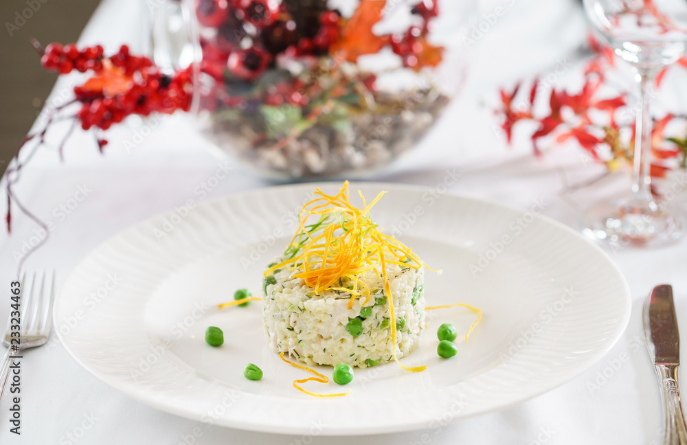 rice with peas rice with peas