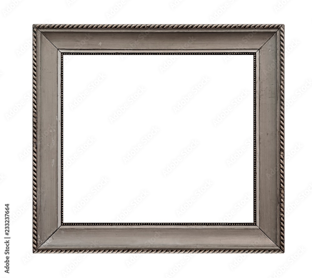 Wooden frame for paintings, mirrors or photo isolated on white background Wooden frame for paintings, mirrors or photo isolated on white background