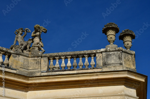 Versailles; France - october 14 2018 : Petit Trianon park in the Marie Antoinette estate photo