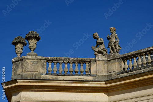 Versailles; France - october 14 2018 : Petit Trianon park in the Marie Antoinette estate photo