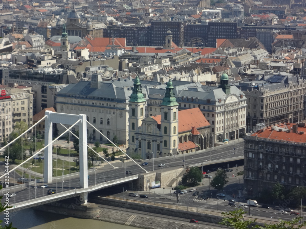 Fototapeta premium the bridge over the Danube