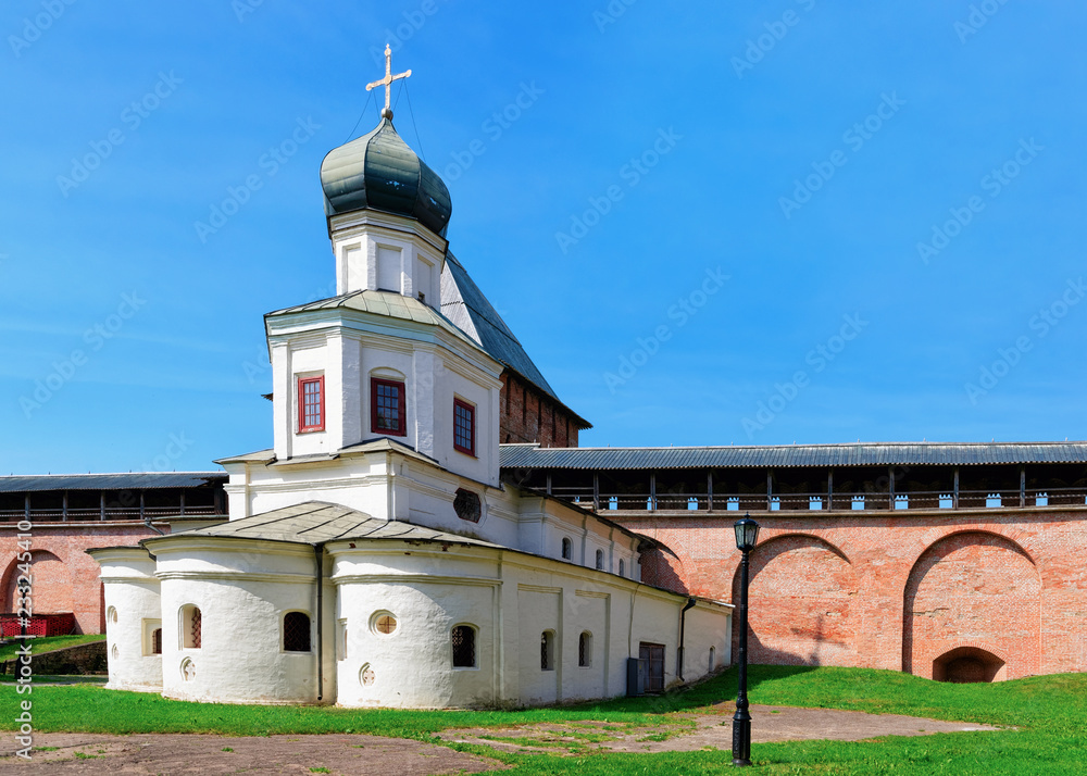 Intercession church in Kremlin of Veliky Novgorod