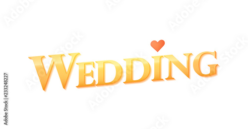 Golden vector banner for We...