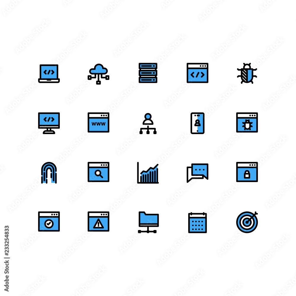 Seo Icon Sets Filled Line Seo Icon Sets Filled Line