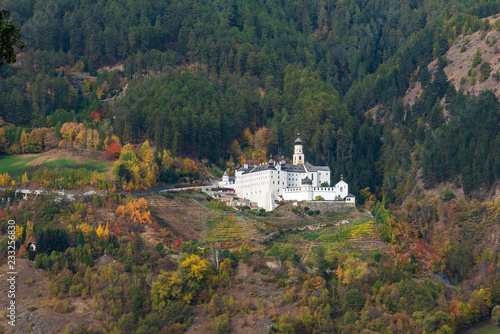 Italien - Vinschgau - Burgusio - Burgeis - Abtei Marienberg - Benediktinerkloster photo