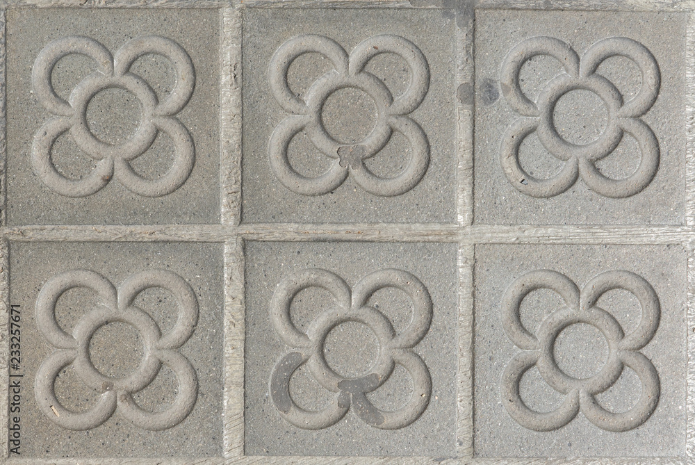 Obraz premium Panot, hydraulic pavement of Barcelona