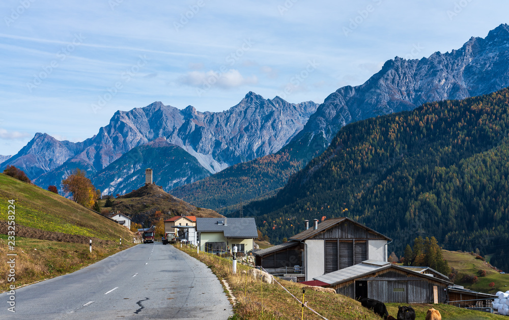 Schweiz - Graubünden - Ardez