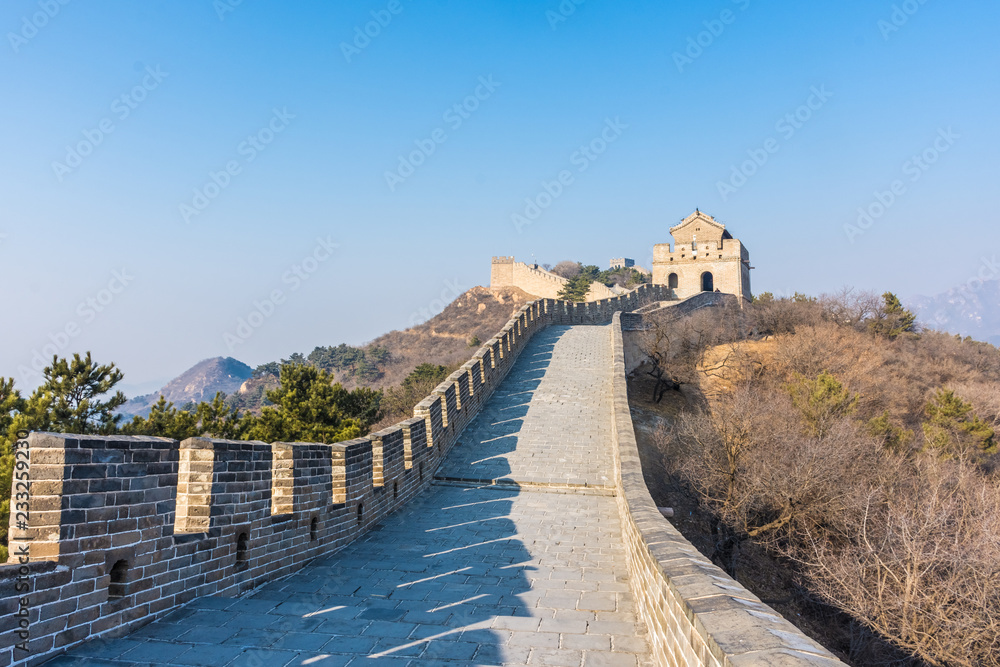 The Great Wall of China, section of Badaling, China