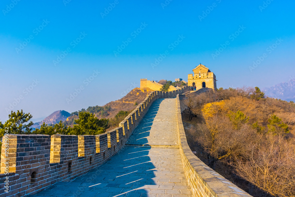 The Great Wall of China, section of Badaling, China The Great Wall of China, section of Badaling, China