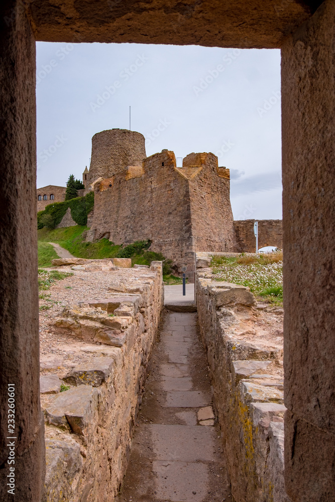 Obraz premium Historical Castle of Cardona in Barcelona, Catalonia.
