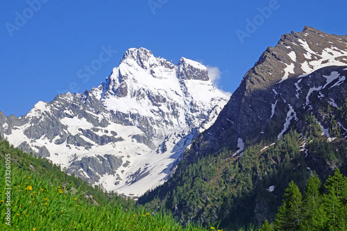 Le Mont Viso vu de France