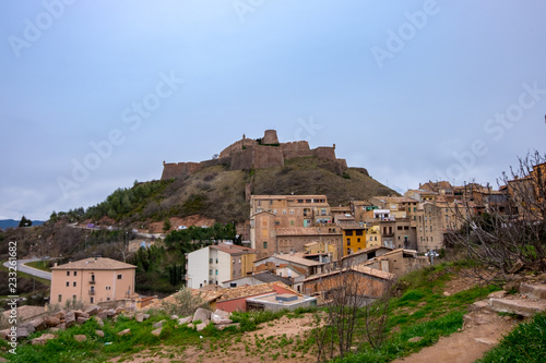 Historical Castle of Cardona in Barcelona, Catalonia.